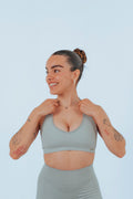 Halter Bra Grey