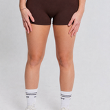 Bicolor Short Marrón