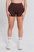 Bicolor Short Marrón