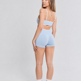 Bicolor Short Azul