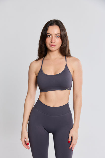 Moonlight Top Gris Oscuro