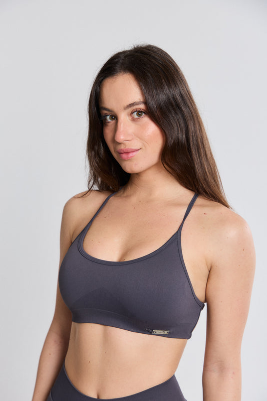 Moonlight Top Gris Oscuro