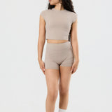 Camiseta Caqui