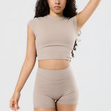 Camiseta Caqui