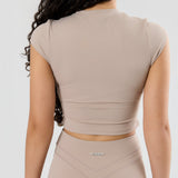 Camiseta Caqui