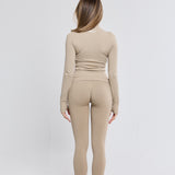 Moonlight Jacket Beige Oscuro