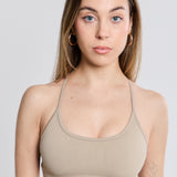 Moonlight Top Beige Oscuro