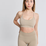 Moonlight Top Beige Oscuro
