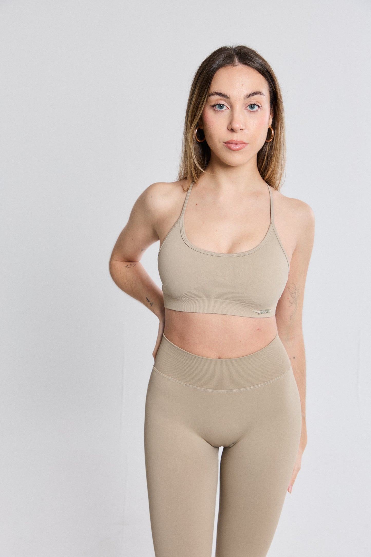 Moonlight Top Beige Oscuro