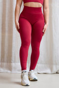 Blossom Legging Burdeos