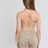 Moonlight Top Beige Oscuro