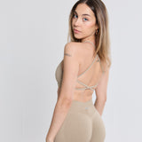 Moonlight Top Beige Oscuro