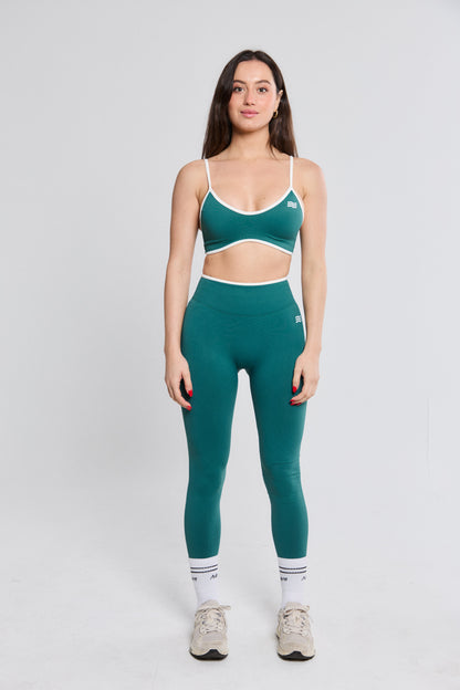Bicolor Legging Verde