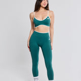 Bicolor Legging Verde
