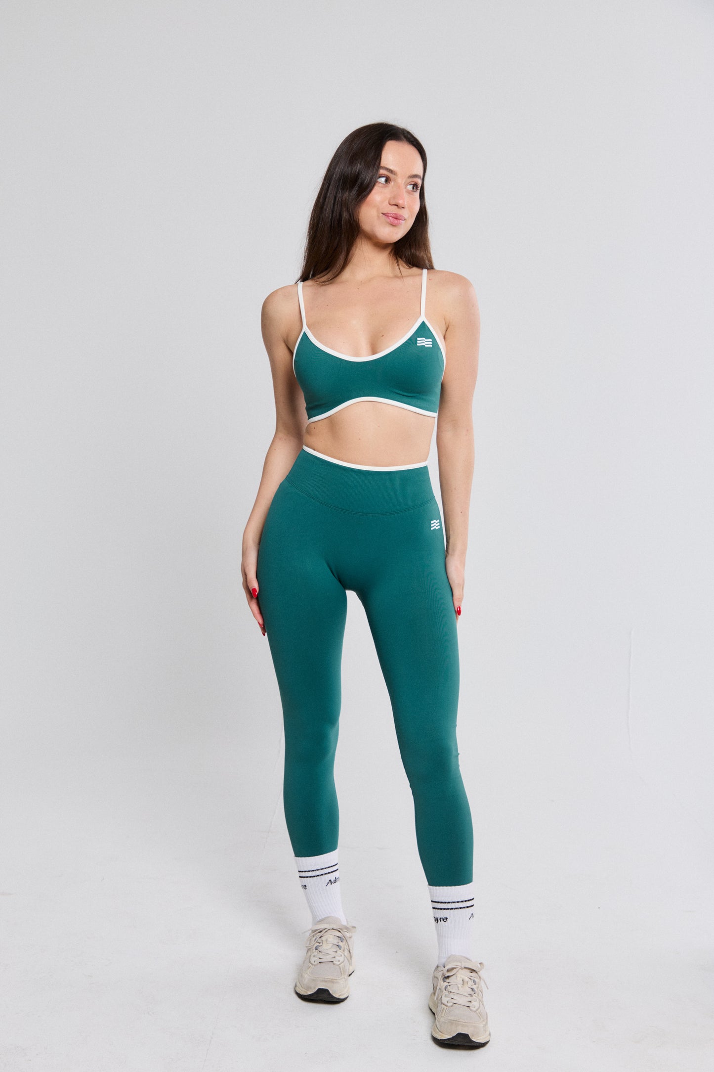 Bicolor Legging Verde
