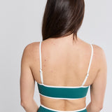 Bicolor Top Verde