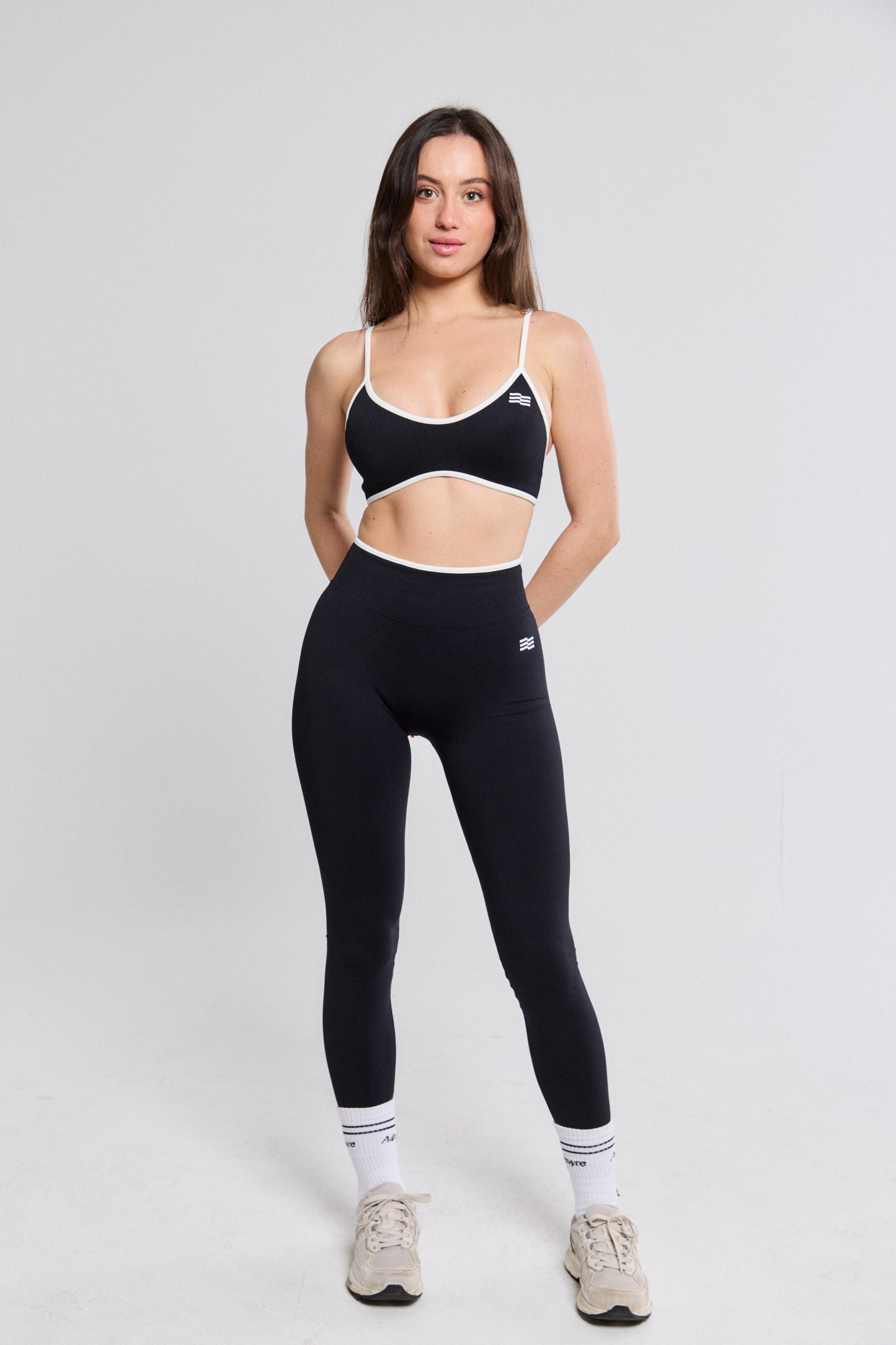 Bicolor Legging Negro