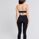Bicolor Legging Negro