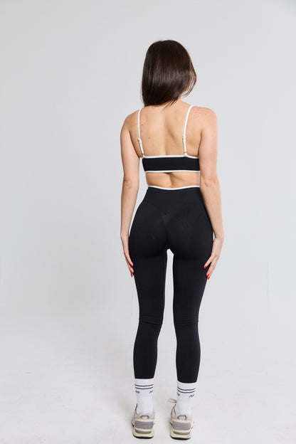 Bicolor Legging Negro