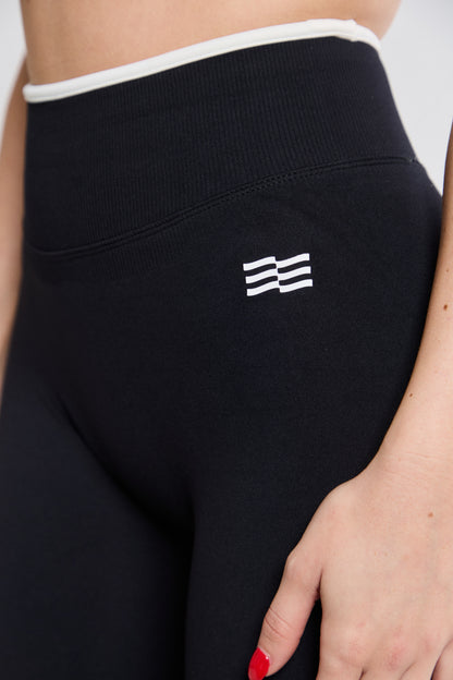 Bicolor Legging Negro