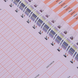 Lleva tu entrenamiento de gymgirl a otro nivel y haz seguimiento de tu progreso con nuestro Gym Planner de 6 meses. Diseñado para ayudarte a estructurar tus rutinas, registrar tus avances y optimizar tu rendimiento. Con espacio para planificar entrenamientos, controlar repeticiones y pesos, y anotar tus logros, este planner es la herramienta perfecta para una Admyre Girl como tu