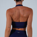 Halter Bra Navy