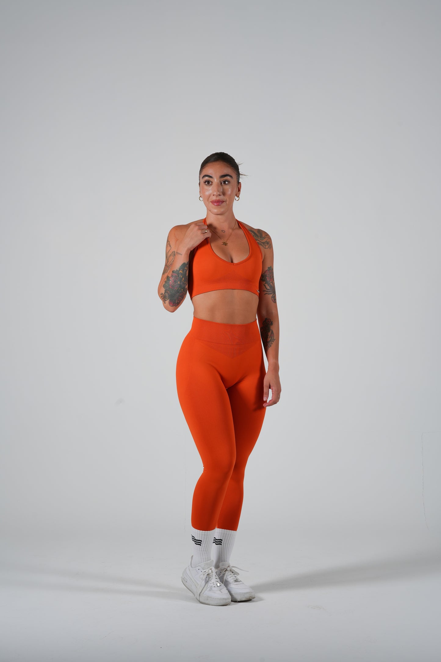 Halter Bra Naranja