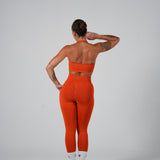 Halter Bra Naranja