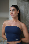 Bandeau Bra Navy