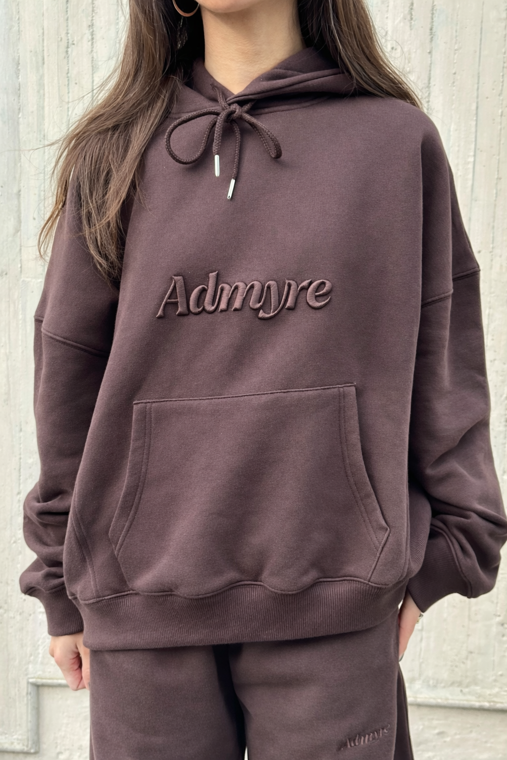 Stay Comfy Hoodie Chocolate