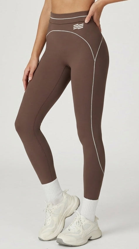 Legging deportivo Impact de Admyre, diseño seamless de cintura alta y ajuste tipo segunda piel