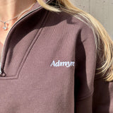 Stay Comfy Zip Hoodie Chocolate