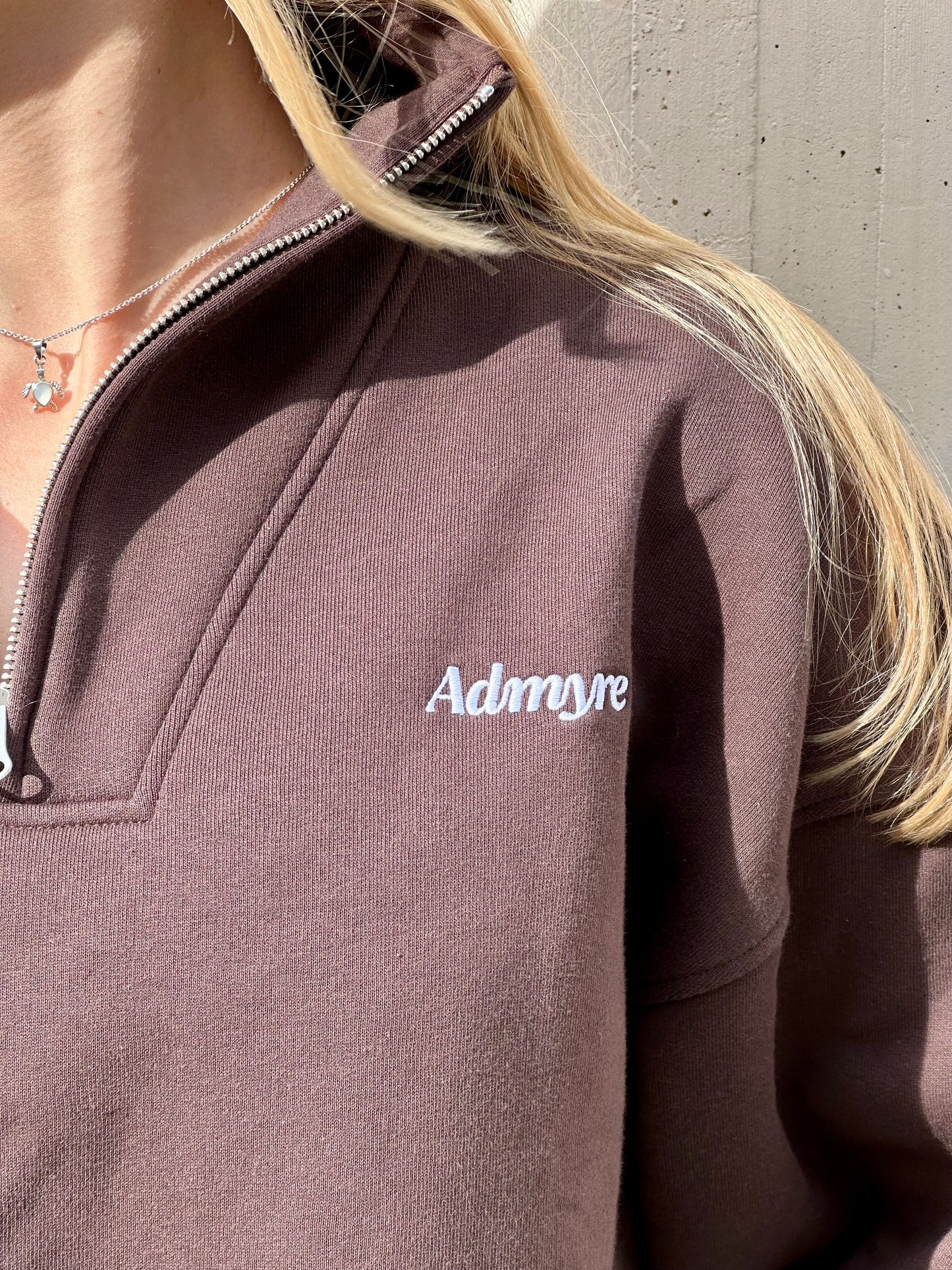 Stay Comfy Zip Hoodie Chocolate