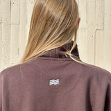 Stay Comfy Zip Hoodie Chocolate