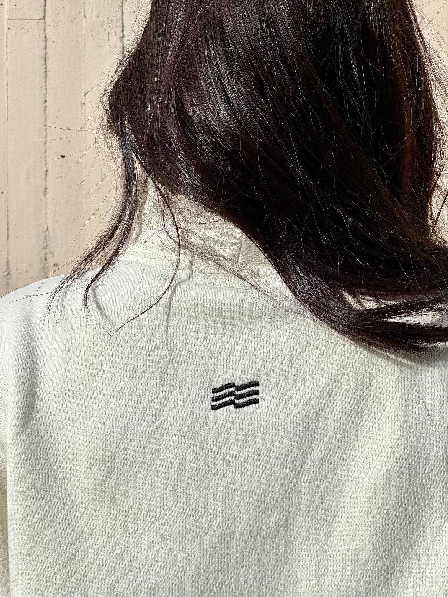 Stay Comfy Zip Hoodie Cloud Dancer