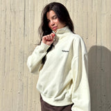 Stay Comfy Zip Hoodie Cloud Dancer