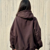 Stay Comfy Hoodie Chocolate