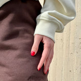 Stay Comfy Zip Hoodie Cloud Dancer