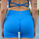 Short Sunrise Azul Eléctrico