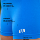 Short Sunrise Azul Eléctrico