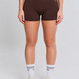 Bicolor Short Marrón